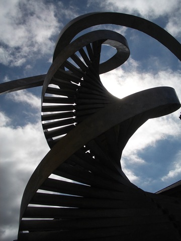 [DNA sculpture at Centre for Life Flickr photo by maria keays[2].jpg]