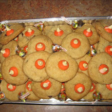 Candy Corn Kiss Cookies