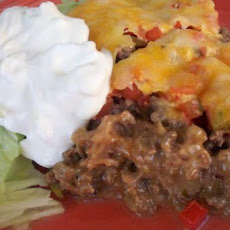 Impossible Burrito Bake