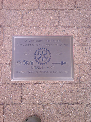 5.5km Centenery Project Plaque