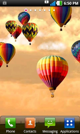 Hot Air Balloon Live Wallpaper