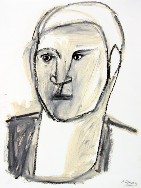 <p>
	<strong>Imaginary Portrait 9</strong><br />
	Oil stick on paper<br />
	14&quot; x 11&quot;<br />
	1994</p>
