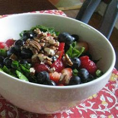 Spinach Salad With Berries and Curry Dressing