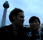 Jason and Aya at Yokohama Hanabi/Fireworks 2008 -- 02