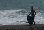 Jason shakes off a wipeout