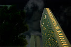Keio Plazy Hotel lit up