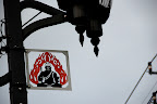 Street light demon in Kawagoe Japan