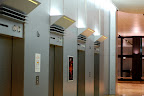 Skyscrapers all have multiple elevators, I never knew that before I moved to Tokyo