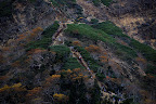 Once past Gyoja Hut, the trail got STEEP