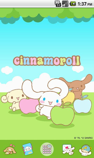 Cinnamoroll Apple Theme