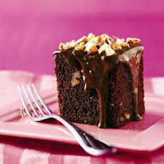 Chocolate-Banana Cake with Walnuts