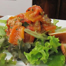 Smoky and Sweet Roasted Red Pepper with Tuna