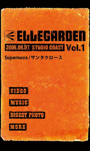 ELLEGARDEN LIVE BOX Vol.1