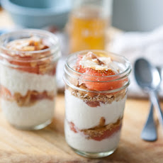 Honeyed Grapefruit Yogurt Parfait with Popped Amaranth