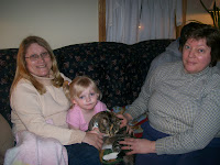 Spring &ndash; Grandma, Ruthie, Aunt Susie, and Maggie the Cat