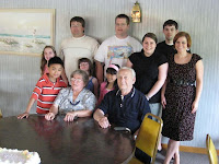 60th Wedding Anniversary &ndash; Mammaw and Pappy with their grandkids and great-grandkids. (Sara, Samuel, and Ruthie were there in spirit.)