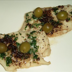 Sea Bream Fillets With Olives En Papillote