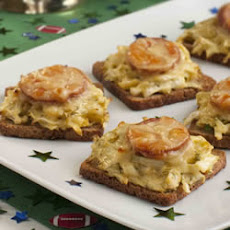 Mini Reubens with Honey Mustard Slaw