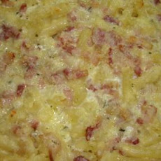 Lazy Carbonara Penne for a Crowd - Sacbee 11/5/08