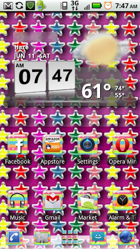 Rainbow Stars GO Launcher EX