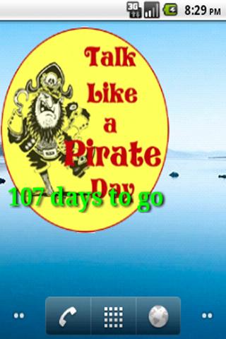 talk like a pirate countdown