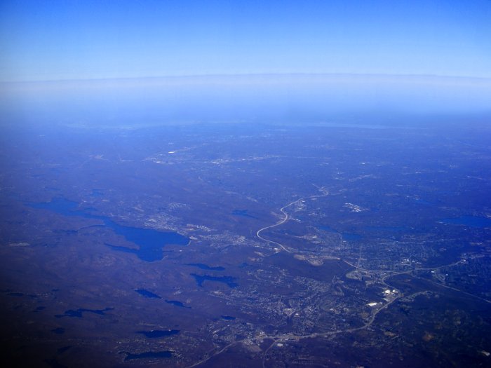 photo from airplane