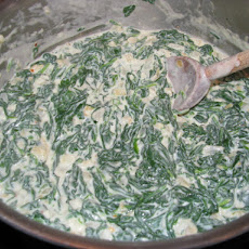 Creamy Garlic Spinach