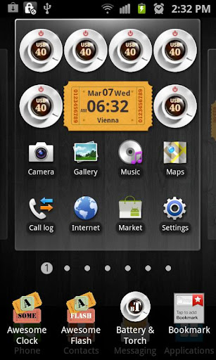 Coffee Battery Torch Widget