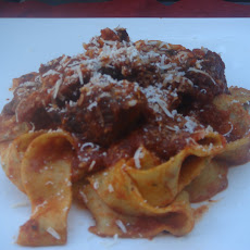 Chunky Beef and Pork in Tomato Sauce