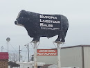 Livestock Sales Cow Statue