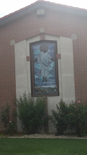 Stained Glass Jesus Art