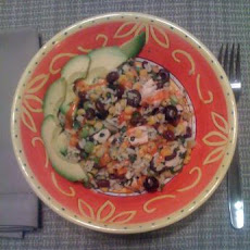 Brazilian Chicken and Black Beans and Rice