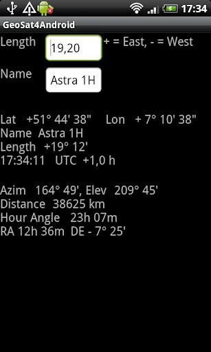 GeoSat4Android