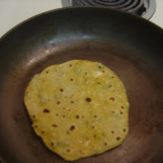 Ricotta Paratha (Indian flat bread)