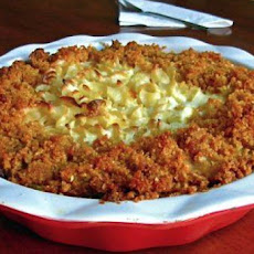 Noodle Kugel, Onion-Mushroom