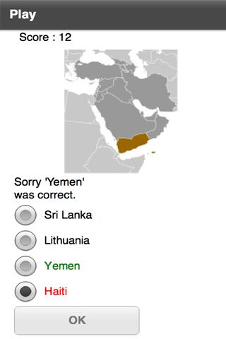 old World Countries Quiz