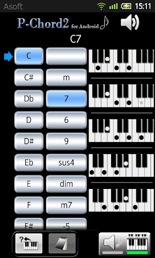 PChord2 Piano Chord Finder