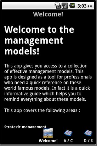 Management Models