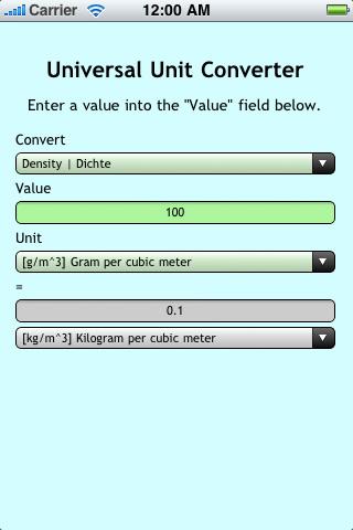 Universal Unit Converter