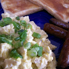 Creamy Scrambled Eggs in the Microwave