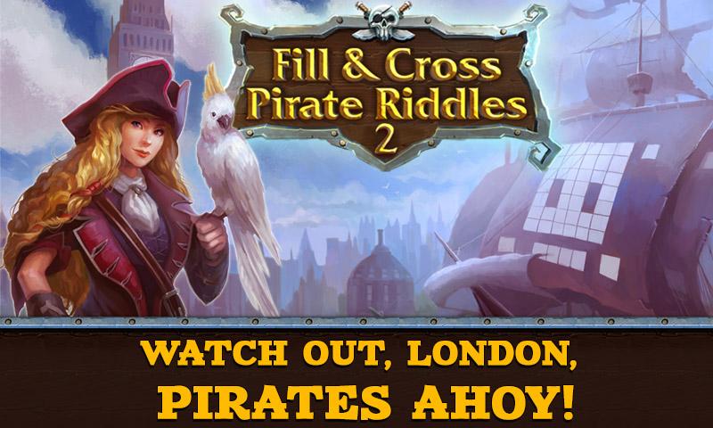 Android application F&amp;C. Pirate Riddles 2 screenshort