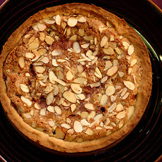 Deep Dish Plum and Almond Pie