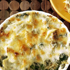 Paula's Hot Spinach and Artichoke Dip