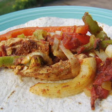 Baked Chicken Fajitas