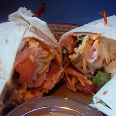 Barbecue Ranch Club Wraps