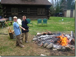 Cabin  Mem. weekend 5-26,  (Annes 4th bday 040