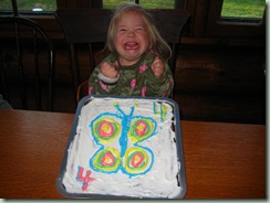 Cabin  Mem. weekend 5-26,  (Annes 4th bday 153