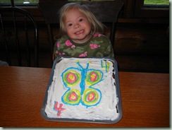 Cabin  Mem. weekend 5-26,  (Annes 4th bday 155
