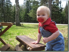 Cabin  Mem. weekend 5-26,  (Annes 4th bday 001
