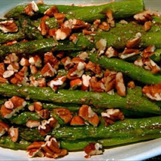 Asparagus With Spicy Nutmeg Butter